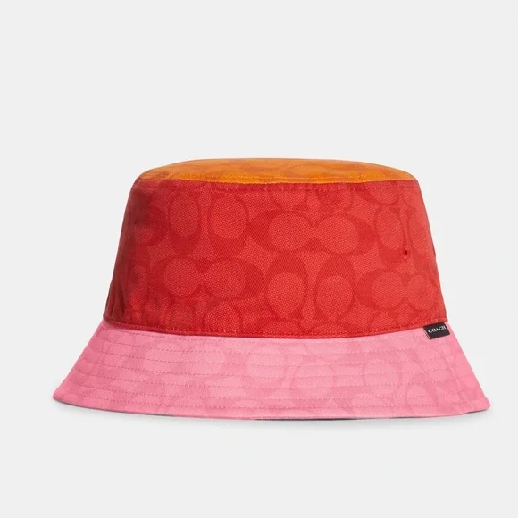Coach | Accessories | Coach Rainbow Signature Bucket Hat  display picture 3